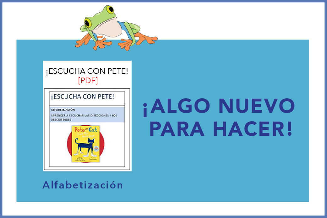 Algo Nuevo Para Hacer! ¡Escucha con Pete!