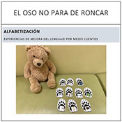 El oso no para de roncar—vamos a cazar un oso