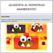 Alimenta al monstruo hambriento