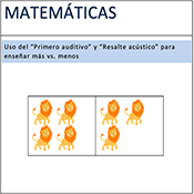 Más vs. menos